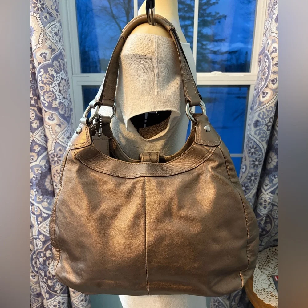 Bronze Coach Soho Lynn Shoulder Bag - F17092